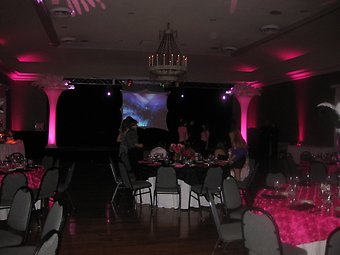 Spandex Screen and Truss Video/Lighting 2