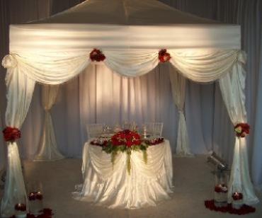 Dramatic Tent Canopy
