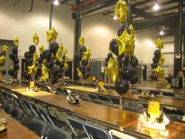 CAT Balloon Centerpieces