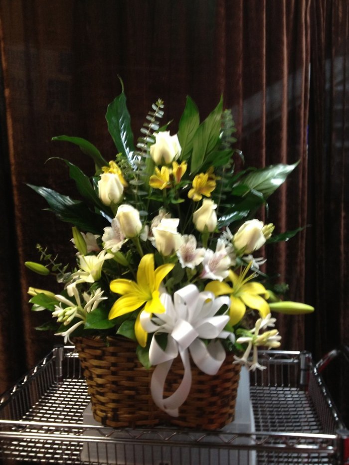 Double Floral - Plant Basket