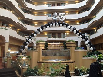 25th Anniversary Arch