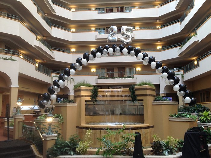 25th Anniversary Arch