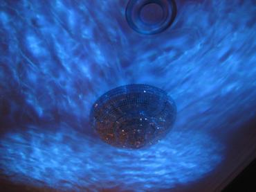 Blue Ceiling Effect Lighting