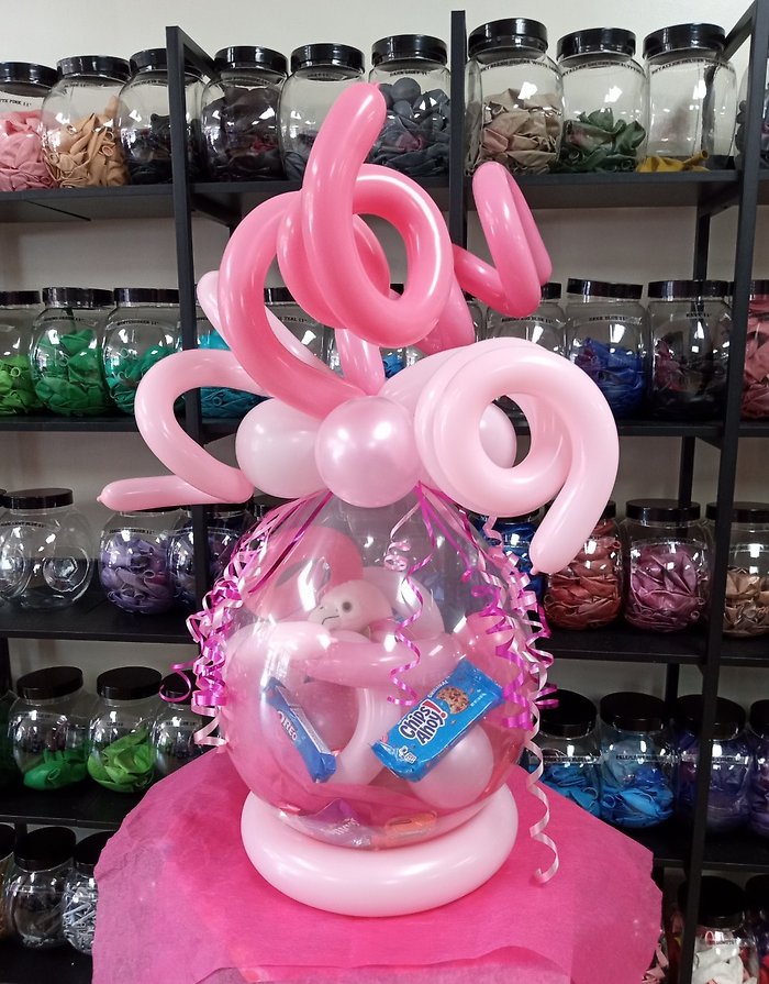 Shades of Pink Balloon Wrap