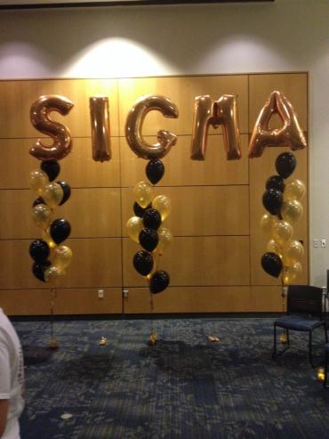 SIGMA Balloon Letters