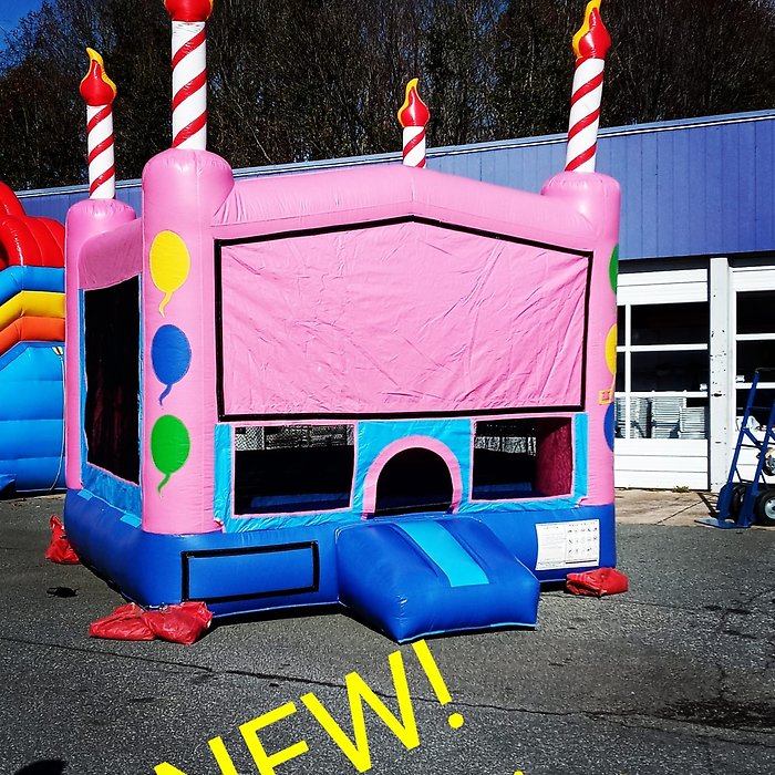 Birthday Cake Bouncy House