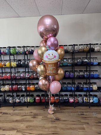 Frappy Birthday Bouquet