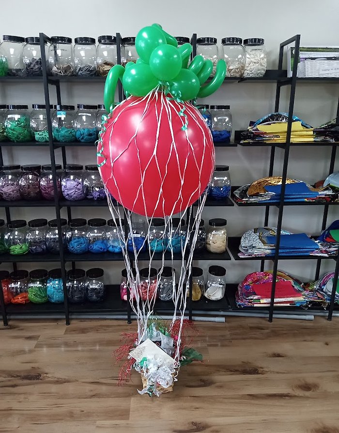 Hot Air Balloon with Candy and Snacks