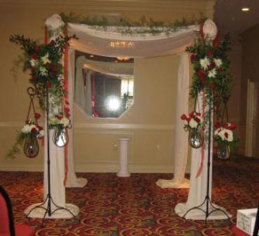 Wedding Canopy with Flowers