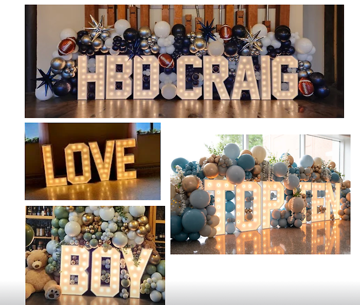 Bulb Letters