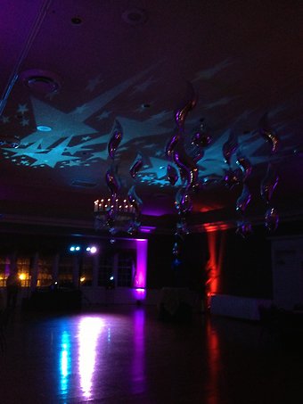 Gobo Lighting and Uplighting