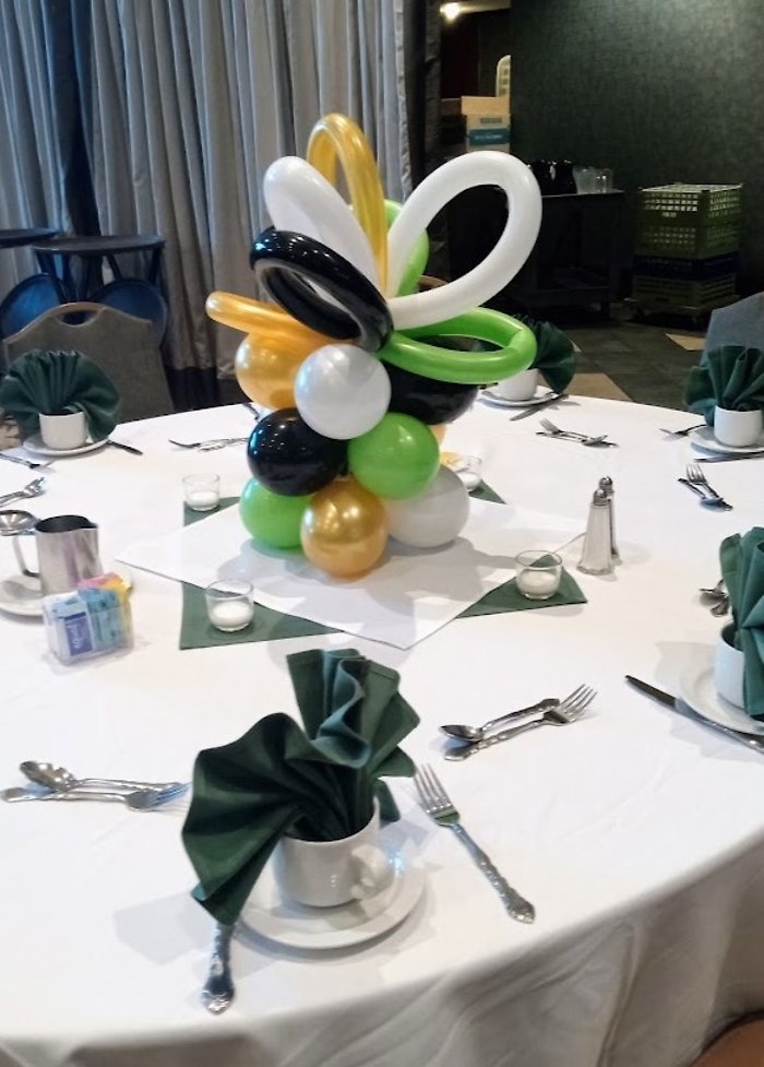 Balloon Centerpiece w/ 260 Loop Topper