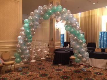 Swirl Arch for Father Daughter Dance at Empire Room