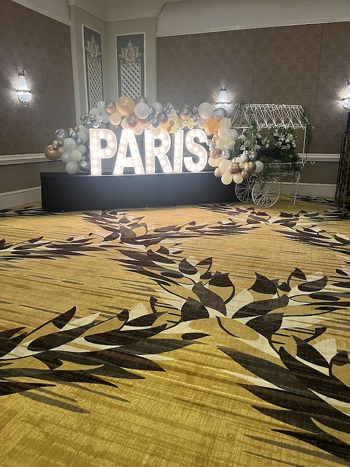Paris Bulb Letters