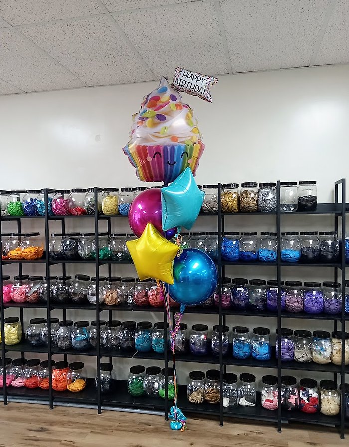 Colorful Cupcake Bouquet