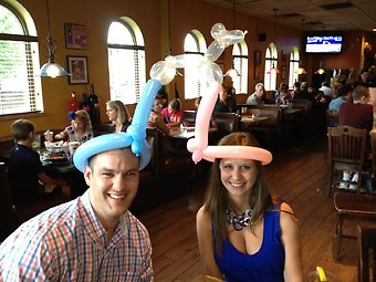 Gender Reveal Balloon Hats