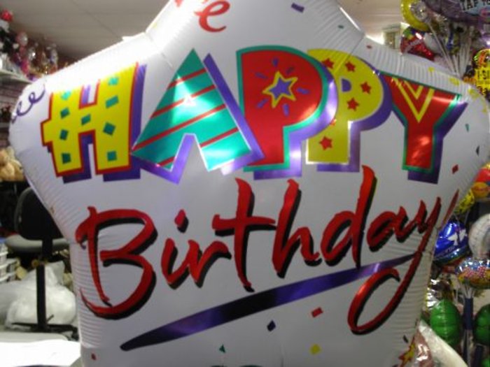 36-in. Mylar Large Birthday!