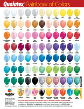 *Balloon Color Chart*