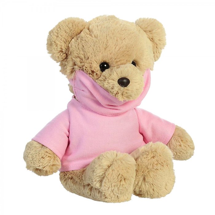 Doctor Bear w/ Mask- Pink