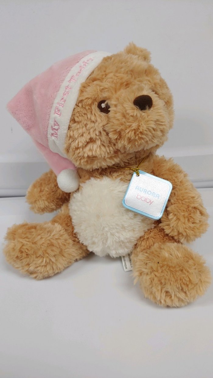Aurora Baby My First Teddy Pink
