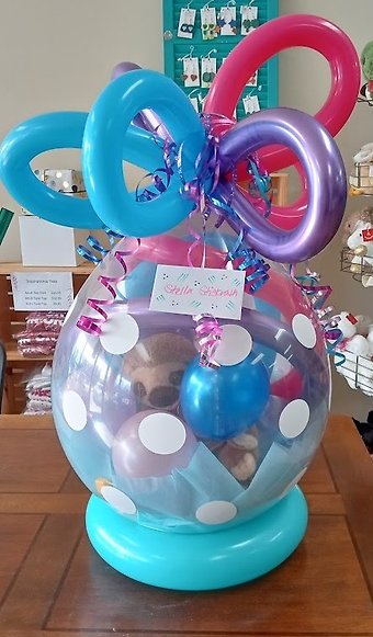 Polka Dot Balloon Wrap