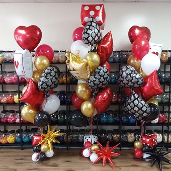 Custom Casino Bouquets