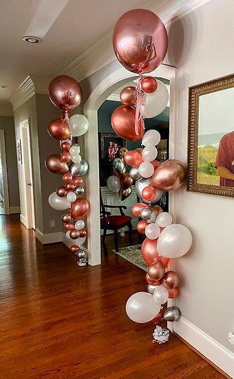 Rose Gold Bubble Strand