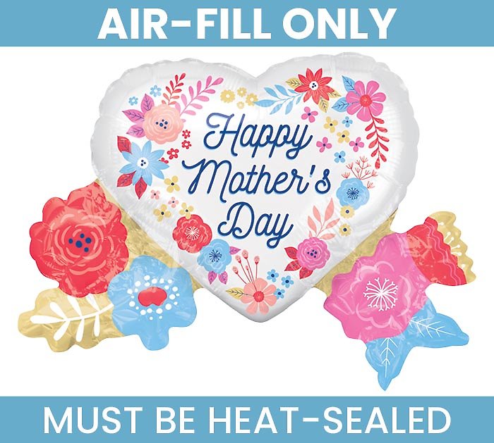 Happy Mother\'s Day 14\" Air-Filled Mylar- Styles Vary