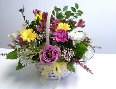 Flirty Flower Basket