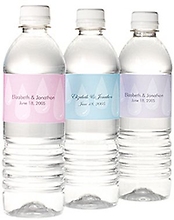 Personalized Bottle Water Labels