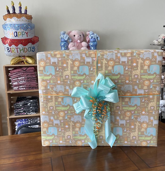 Baby Shower Gift Wrapping