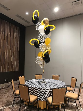 Funky Polka Dot Balloon Bouquet