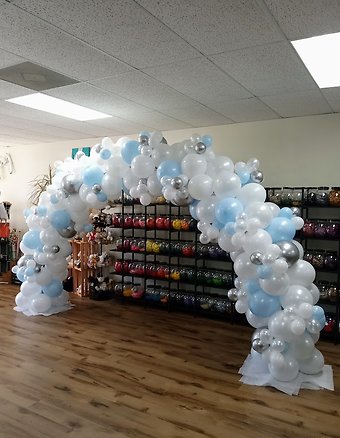 Organic UNC Arch on a Frame