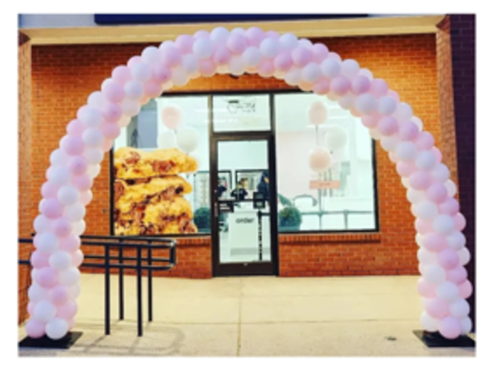 Lilac Pastel 12x12 Arch on a Frame