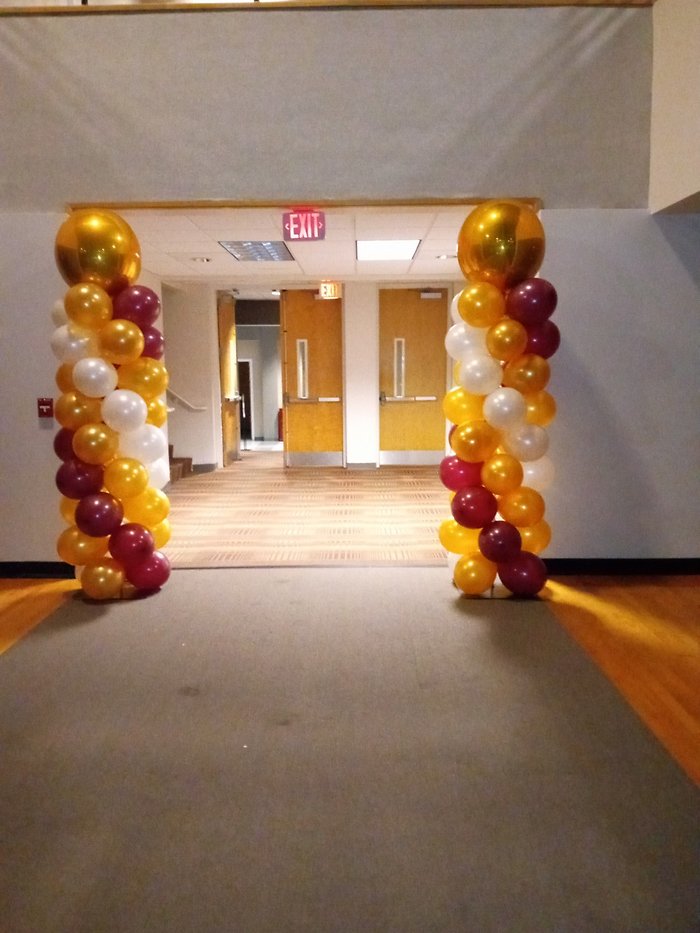 Standard Columns w/ Jumbo Orbz Toppers