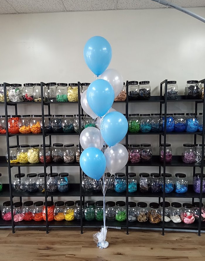 Light Blue and White Bouquet