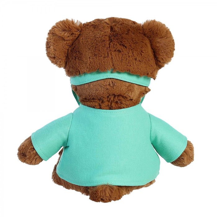 Doctor Bear w/ Mask- Aqua