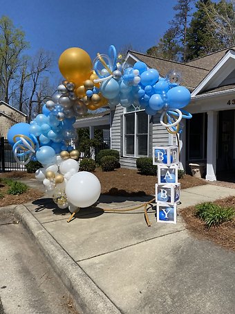 Hoop Garland for Baby Shower