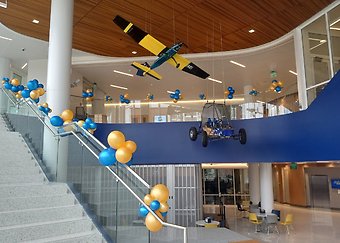 A&T E-Week Balloon Clusters