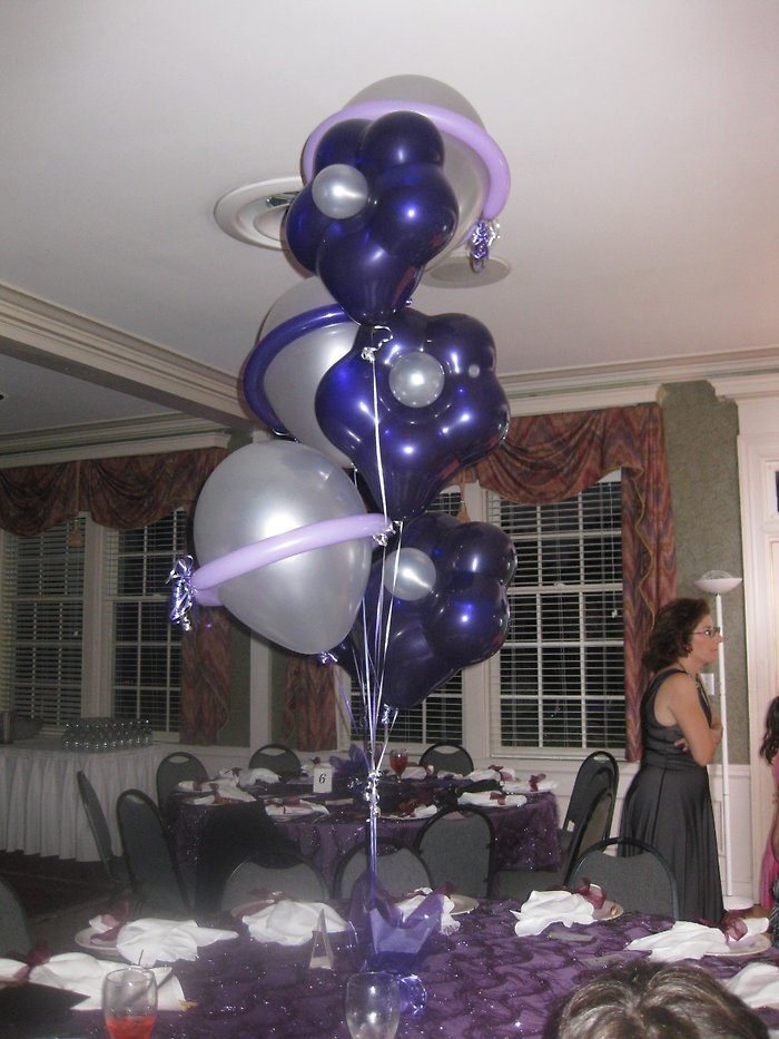 Geo Blossom Balloon Bouquet w/16\" Latex