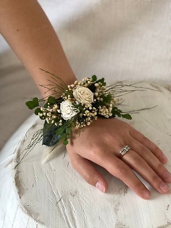 Rustic Rose Corsage