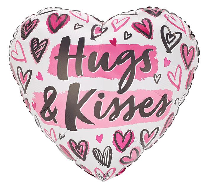 Hugs and Kisses Mylar