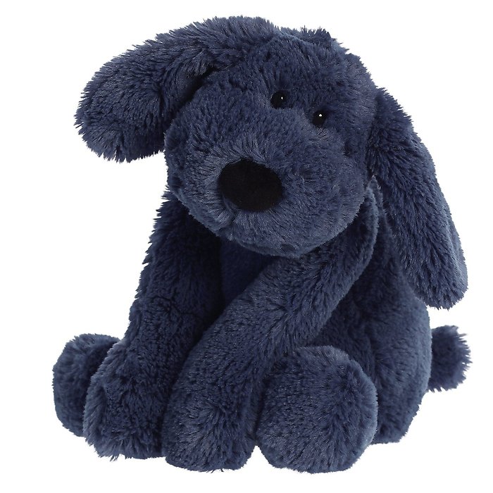 Huggle Buddies Navy Blue Dexter Dog