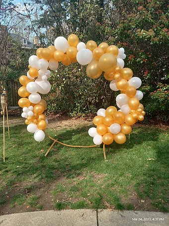 Memorial Hoop Garland