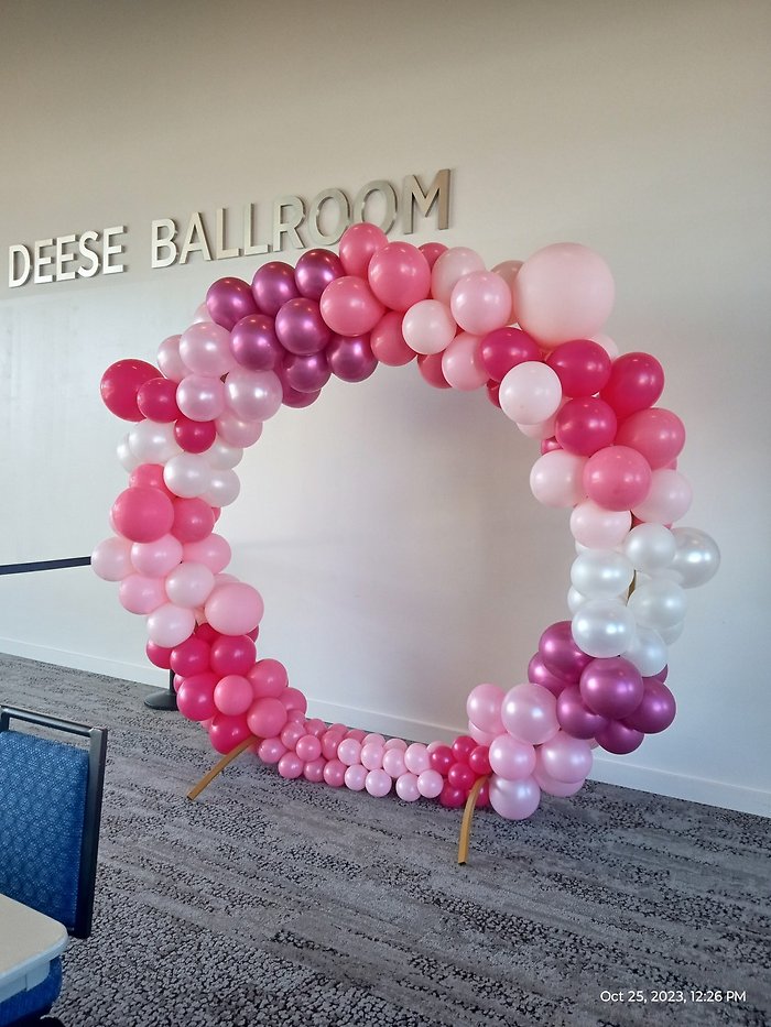 Breast Cancer Awareness Hoop