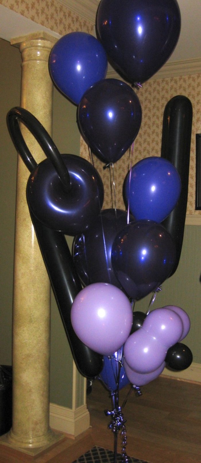Purple Balloon Bouquet