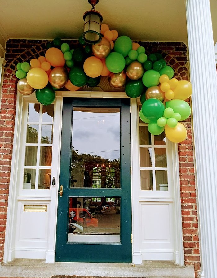Green and Gold Garland