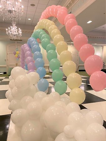 Pastel Rainbow Arches 2