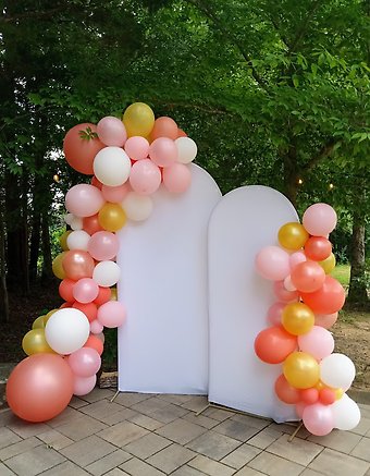 Peachy Pink Backdrop