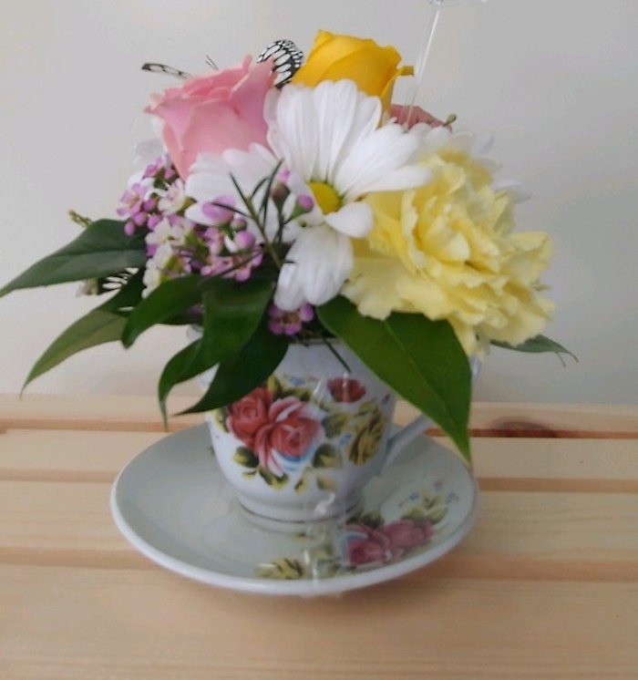 Tea Cup Floral